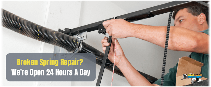 Broken Garage Door Spring Repair Santa Clarita (661) 524-9307